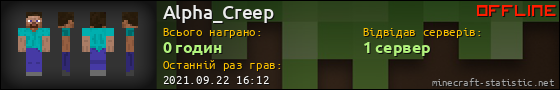 Юзербар 560x90 для Alpha_Creep