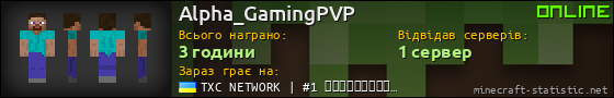 Юзербар 560x90 для Alpha_GamingPVP