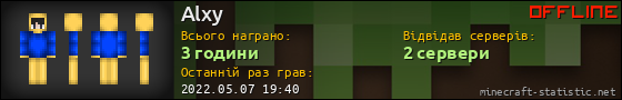 Юзербар 560x90 для Alxy