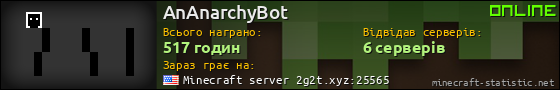 Юзербар 560x90 для AnAnarchyBot
