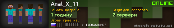 Юзербар 560x90 для Anal_X_11
