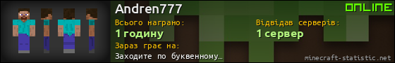 Юзербар 560x90 для Andren777