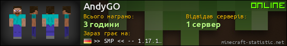 Юзербар 560x90 для AndyGO