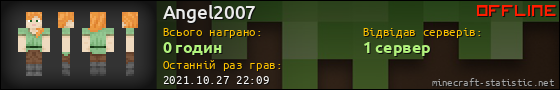 Юзербар 560x90 для Angel2007