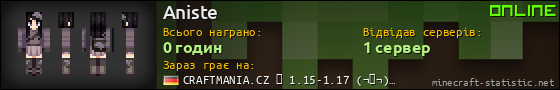 Юзербар 560x90 для Aniste