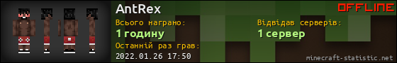 Юзербар 560x90 для AntRex