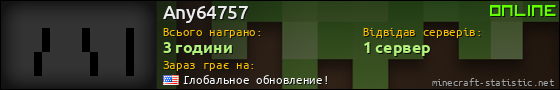 Юзербар 560x90 для Any64757