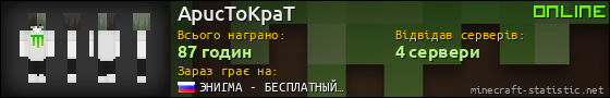 Юзербар 560x90 для ApucToKpaT