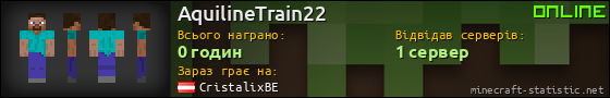 Юзербар 560x90 для AquilineTrain22