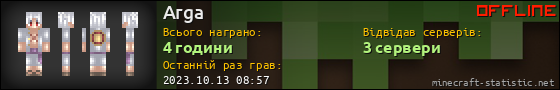 Юзербар 560x90 для Arga
