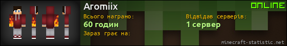 Юзербар 560x90 для Aromiix