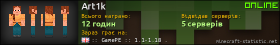 Юзербар 560x90 для Art1k