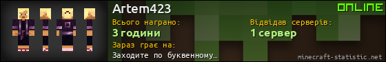 Юзербар 560x90 для Artem423