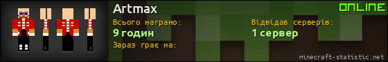 Юзербар 560x90 для Artmax