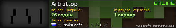 Юзербар 560x90 для Artruttop