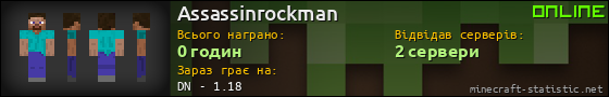 Юзербар 560x90 для Assassinrockman