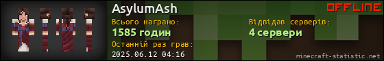 Юзербар 560x90 для AsylumAsh