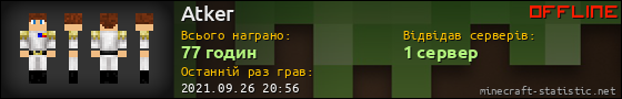 Юзербар 560x90 для Atker