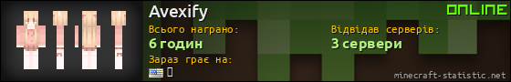 Юзербар 560x90 для Avexify