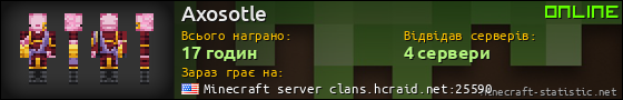 Юзербар 560x90 для Axosotle