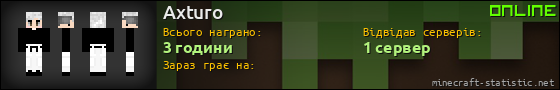 Юзербар 560x90 для Axturo