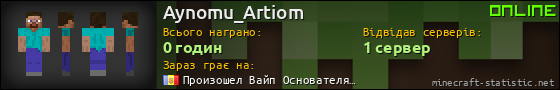 Юзербар 560x90 для Aynomu_Artiom
