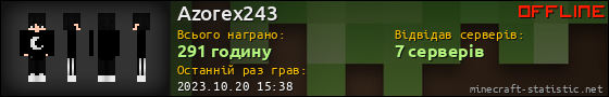 Юзербар 560x90 для Azorex243