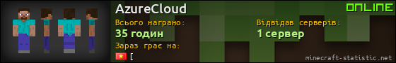 Юзербар 560x90 для AzureCloud