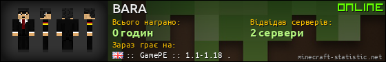 Юзербар 560x90 для BARA