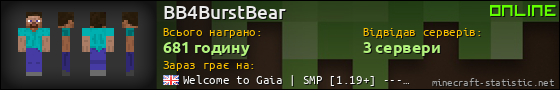 Юзербар 560x90 для BB4BurstBear