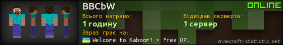 Юзербар 560x90 для BBCbW