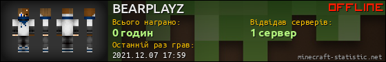 Юзербар 560x90 для BEARPLAYZ