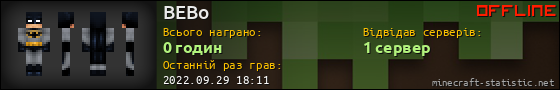Юзербар 560x90 для BEBo