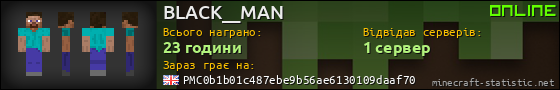 Юзербар 560x90 для BLACK__MAN