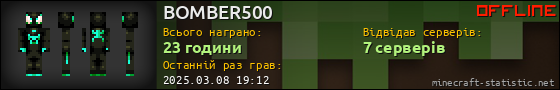 Юзербар 560x90 для BOMBER500