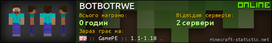 Юзербар 560x90 для BOTBOTRWE