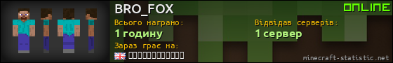 Юзербар 560x90 для BRO_FOX