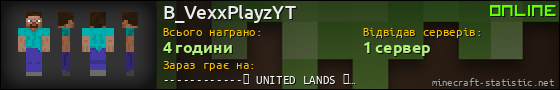 Юзербар 560x90 для B_VexxPlayzYT