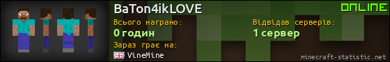 Юзербар 560x90 для BaTon4ikLOVE