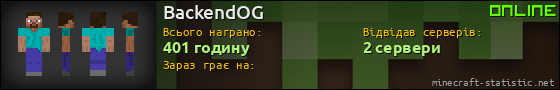 Юзербар 560x90 для BackendOG