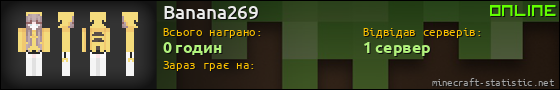 Юзербар 560x90 для Banana269