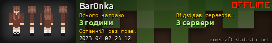 Юзербар 560x90 для Bar0nka
