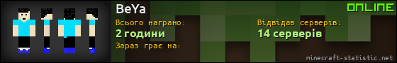 Юзербар 560x90 для BeYa