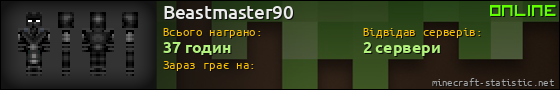 Юзербар 560x90 для Beastmaster90