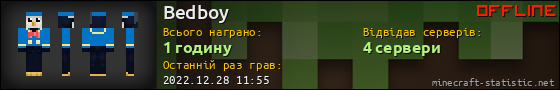 Юзербар 560x90 для Bedboy