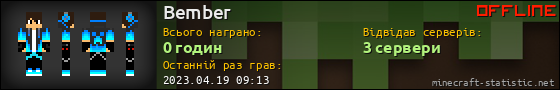 Юзербар 560x90 для Bember