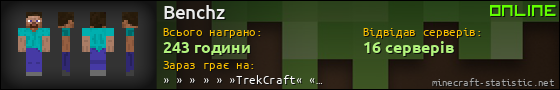 Юзербар 560x90 для Benchz