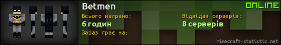 Юзербар 560x90 для Betmen