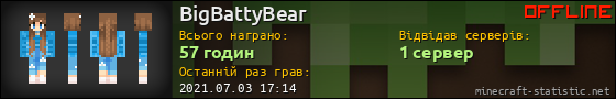 Юзербар 560x90 для BigBattyBear