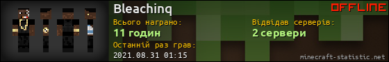 Юзербар 560x90 для Bleachinq